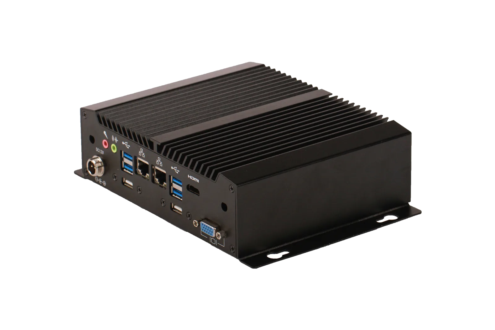 PC-GS31N97MVA - Góc nhìn nghiêng phía USB, mạng và hiển thị